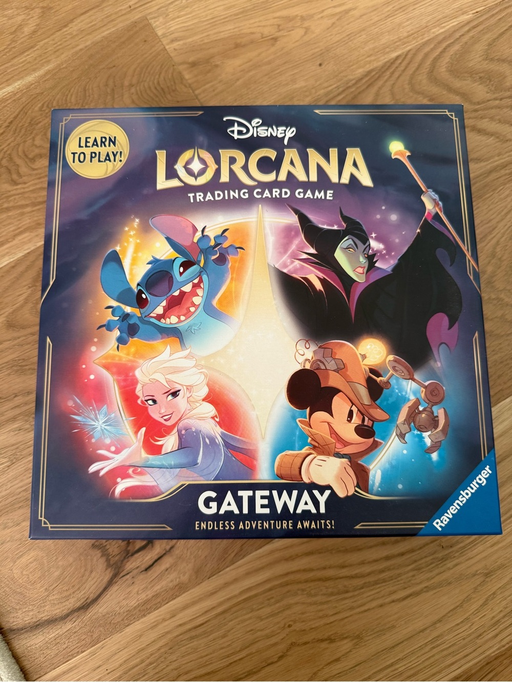 Disney Lorcana Trading Card Game Gateway Box - Blue